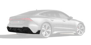 Диффузор заднего бампера