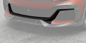 Центральная вставка в передний бампер