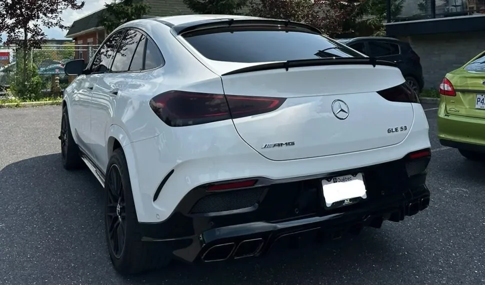 Спойлер для Mercedes-Benz GLE Coupe C167 нижний