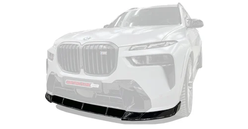 Карбоновый передний сплиттер V2 для BMW X7 LCI