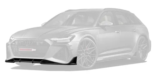 Карбоновая губа переднего бампера для Audi RS6 C8