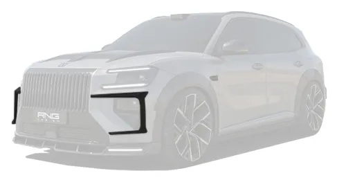 Карбоновые вставки переднего бампера для Zeekr 8X
