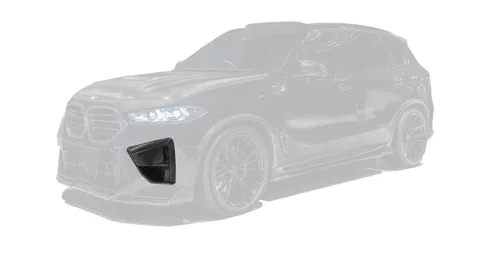 Карбоновая решетка радиатора для BMW X5M Competition LCI