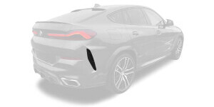 Вставки в задний бампер