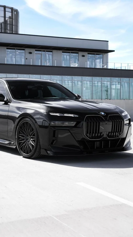 Губа переднего бампера для BMW 7 G70