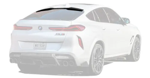 Карбоновый спойлер для BMW X6M F96 верхний