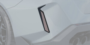 Боковые вставки заднего бампера