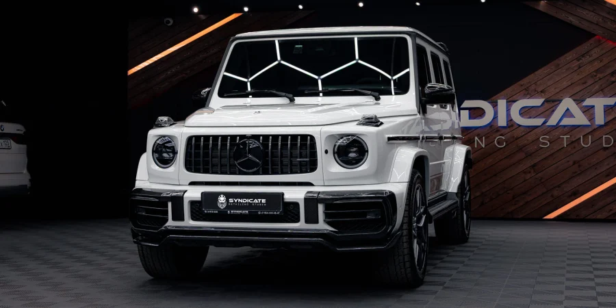 Mercedes-Benz G63 W463 во Владивостоке с нашим обвесом RNG Design