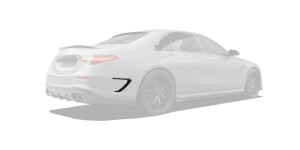 Вставки в задний бампер