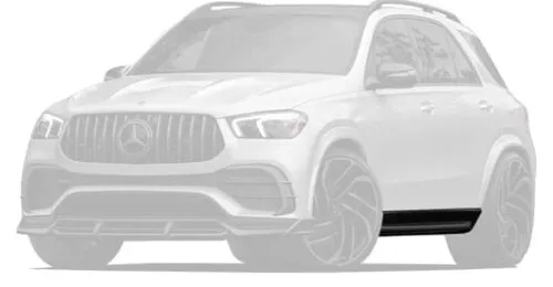 Пороги для Mercedes-Benz GLE V167