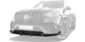 Губа переднего бампера