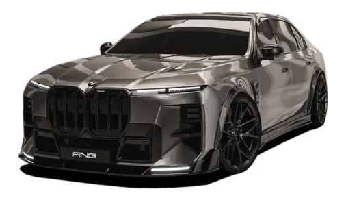 BMW 7 Series G70 LCI body kit in carbon fibre by RNG Design