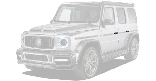 Карбоновые вставки в дверные ручки для Mercedes-Benz G-Class W463