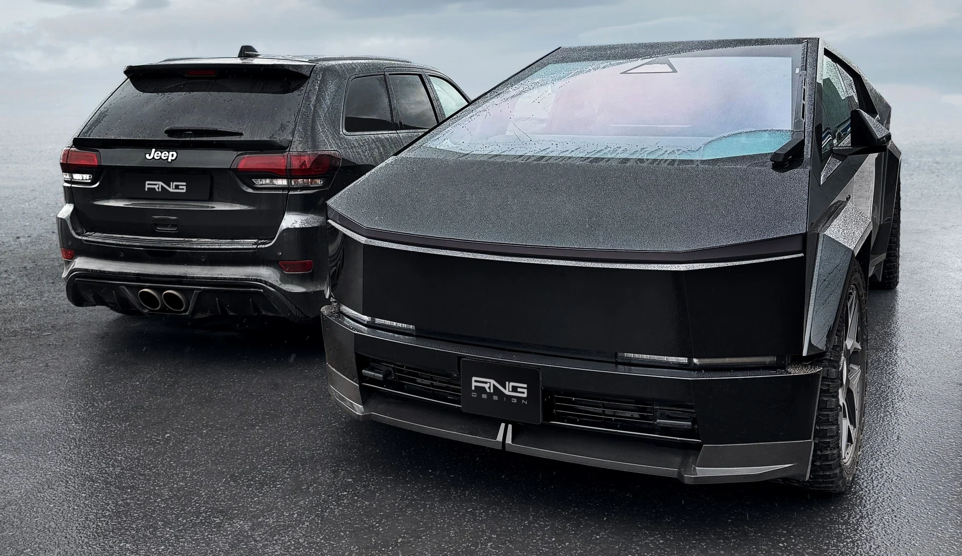 10 лет обвесу Jeep Grand Cherokee SRT и первый в мире Cybertruck в карбоне Renegade Design