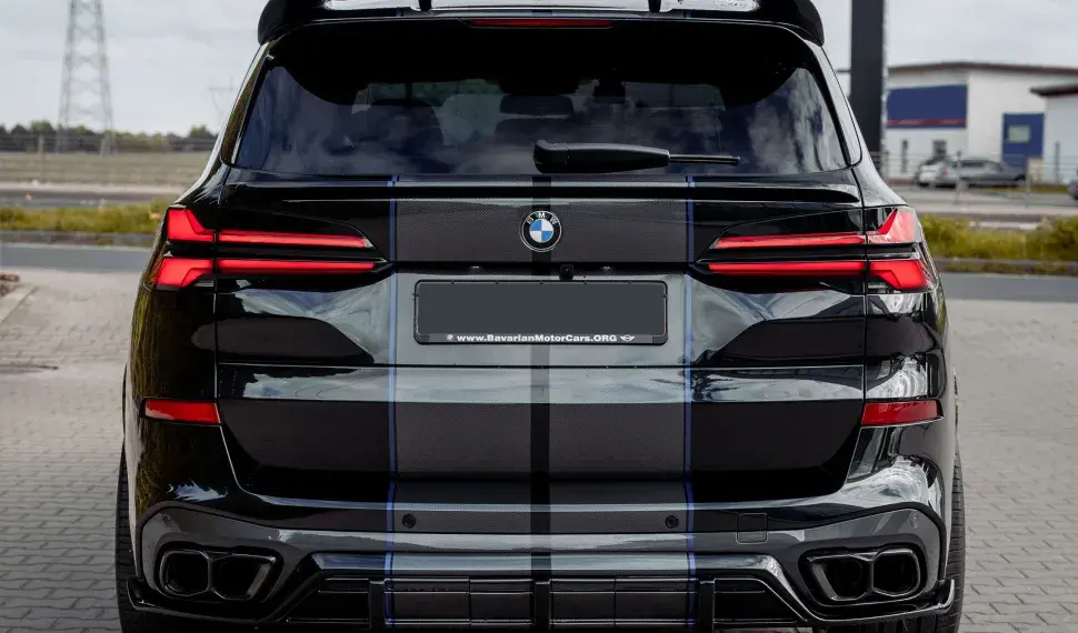 Нижний спойлер для BMW X5 LCI