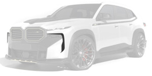 Боковые накладки переднего бампера