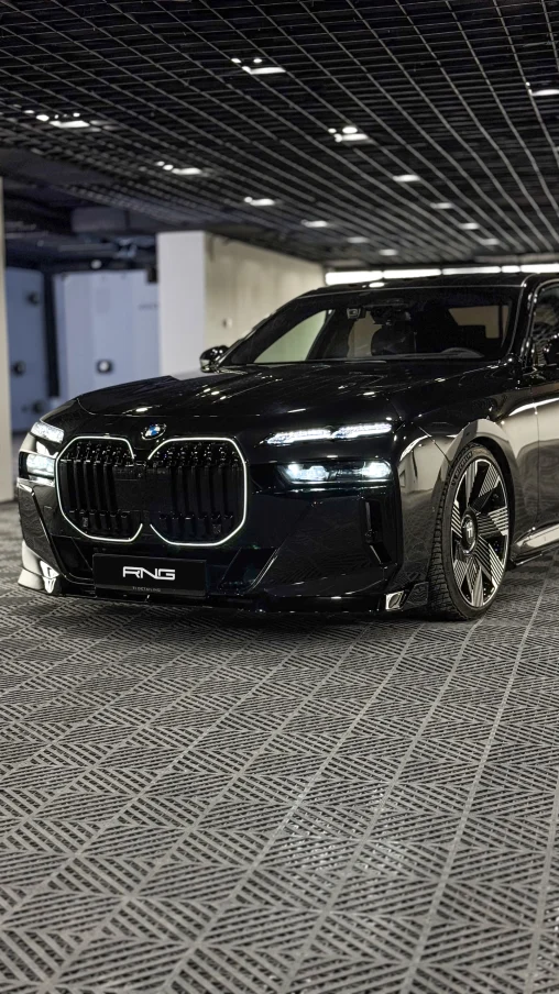 Губа переднего бампера для BMW 7 G70