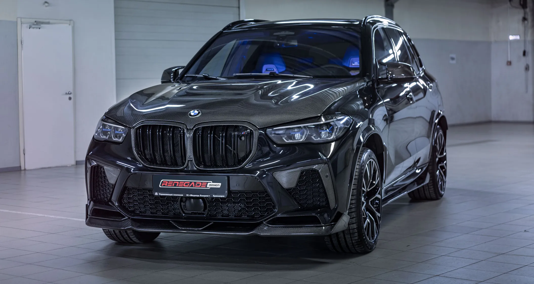 BMW X5M F95 Black Sapphire: полный 6K карбон от RNG Design — когда «максимум» означает максимум
