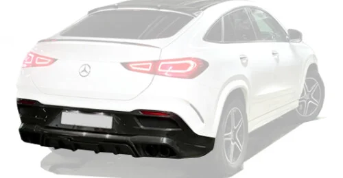 Карбоновый диффузор для Mercedes-benz GLE Coupe c167