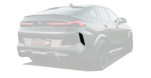 Карбоновые вставки в задний бампер для BMW X6M F96