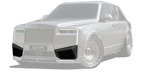 Карбоновые накладки переднего бампера для Rolls-Royce Cullinan Series II