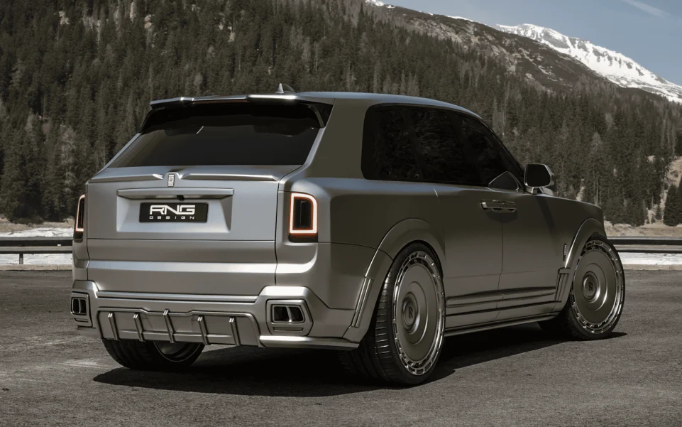 Карбоновые пороги для Rolls-Royce Cullinan Series II