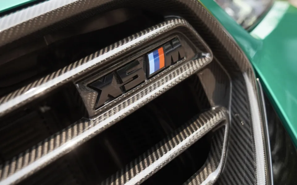 Карбоновая решетка радиатора для BMW X5M Competition LCI