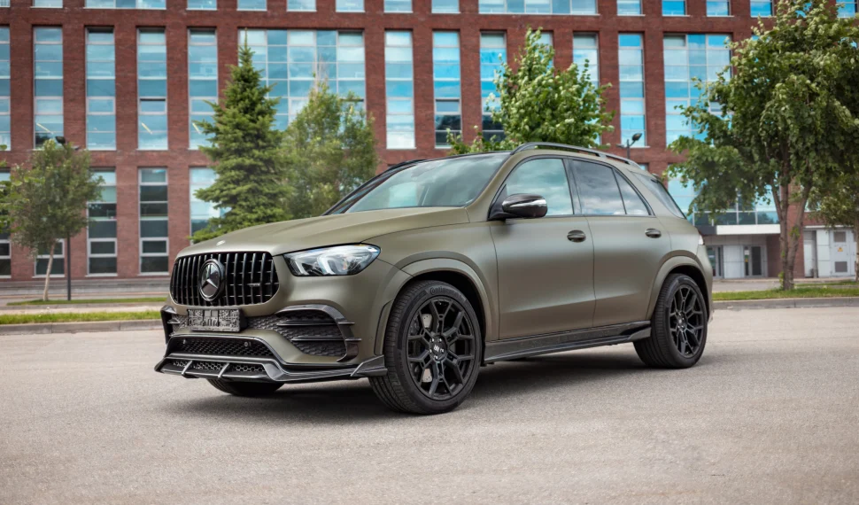 Карбоновые накладки на зеркала для Mercedes-Benz GLE V167