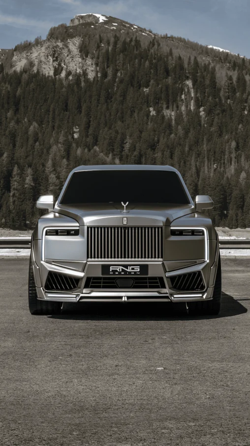 Карбоновые пороги для Rolls-Royce Cullinan Series II