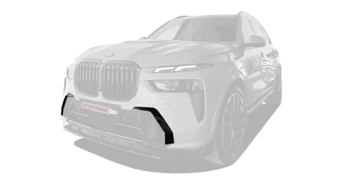 Карбоновые накладки передних воздухозаборников для BMW X7 LCI