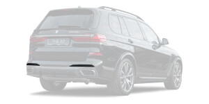 Вставки в задний бампер