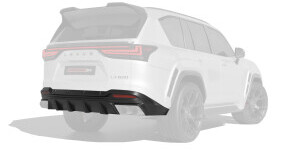 Диффузор заднего бампера