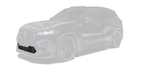 Карбоновая решетка радиатора для BMW X5M Competition LCI