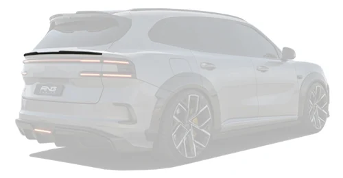 Zeekr 8X carbon tailgate spoiler, mid spoiler by RNG Design