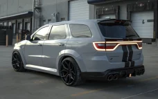 Диффузор с насадками и стоп-сигналом для Dodge Durango