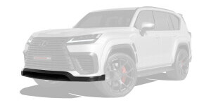 Губа переднего бампера