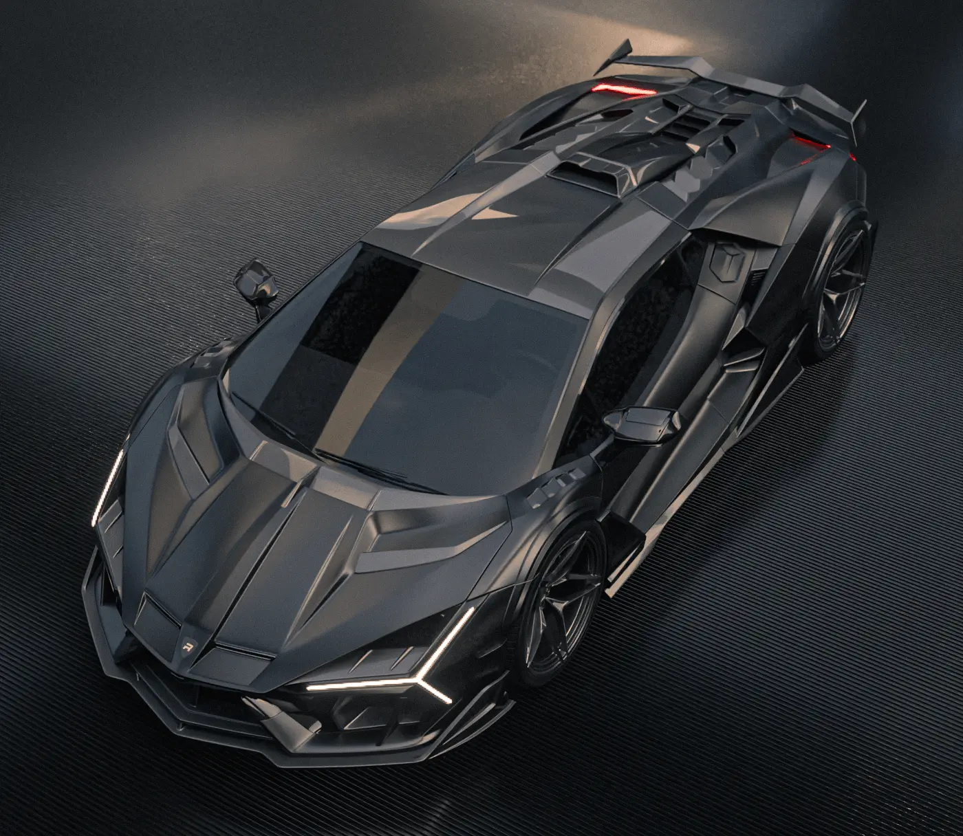 Lamborghini Revuelto widebody kit in carbon fibre by RNG Design