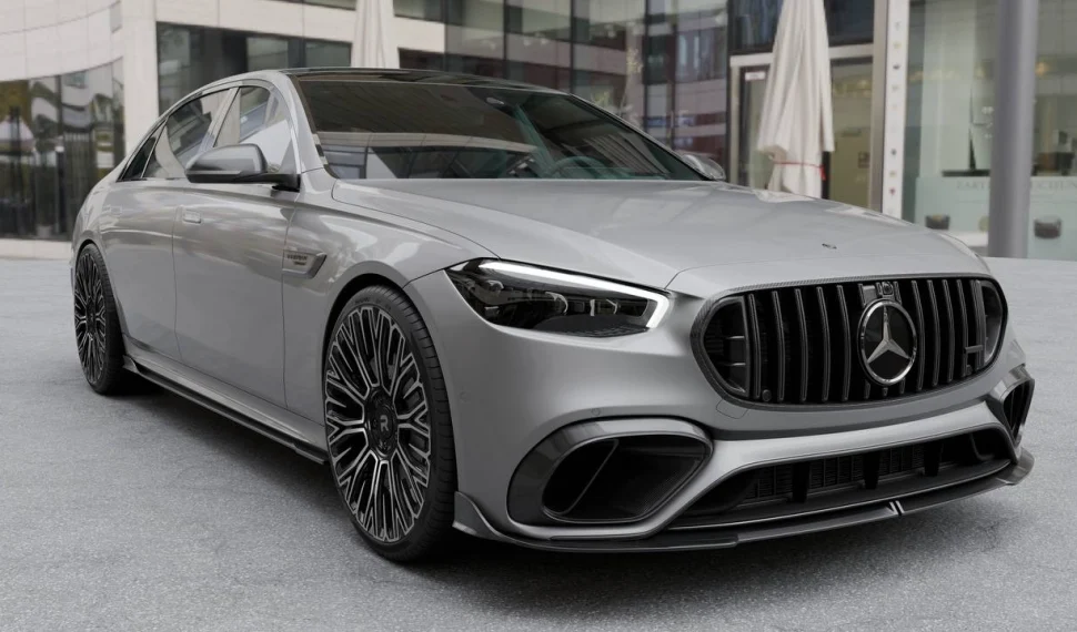 Карбоновые вставки в передние крылья для Mercedes-Benz S63 W223