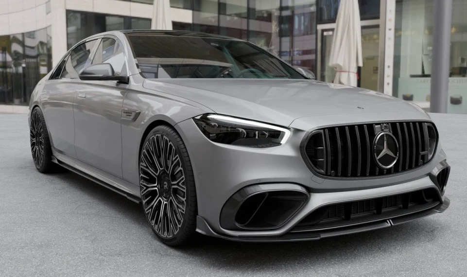 Карбоновые вставки в передние крылья для Mercedes-Benz S63 W223
