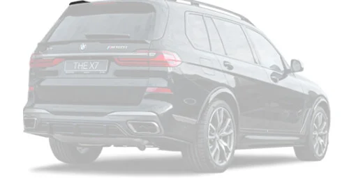 Спойлер для BMW X7 верхний