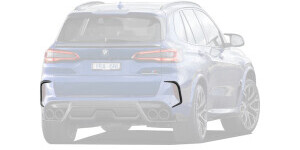 Вставки заднего бампера