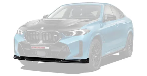Губа переднего бампера для BMW X6 LCI