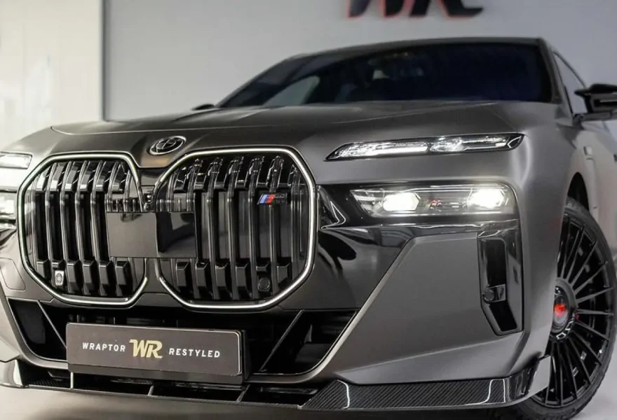 BMW m760e с карбоновым обвесом RNG Design в Нидерландах