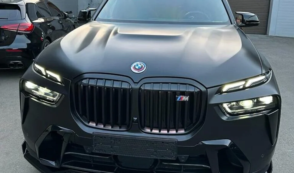 Губа переднего бампера для BMW X7 LCI