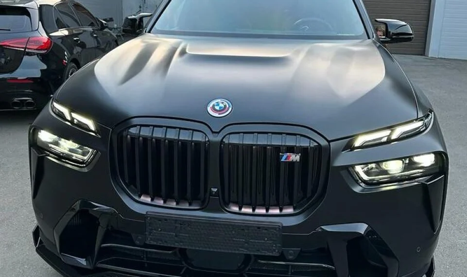 Губа переднего бампера для BMW X7 LCI