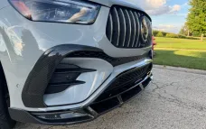 Карбоновые вставки в передний бампер для Mercedes-Benz GLE Coupe 2024