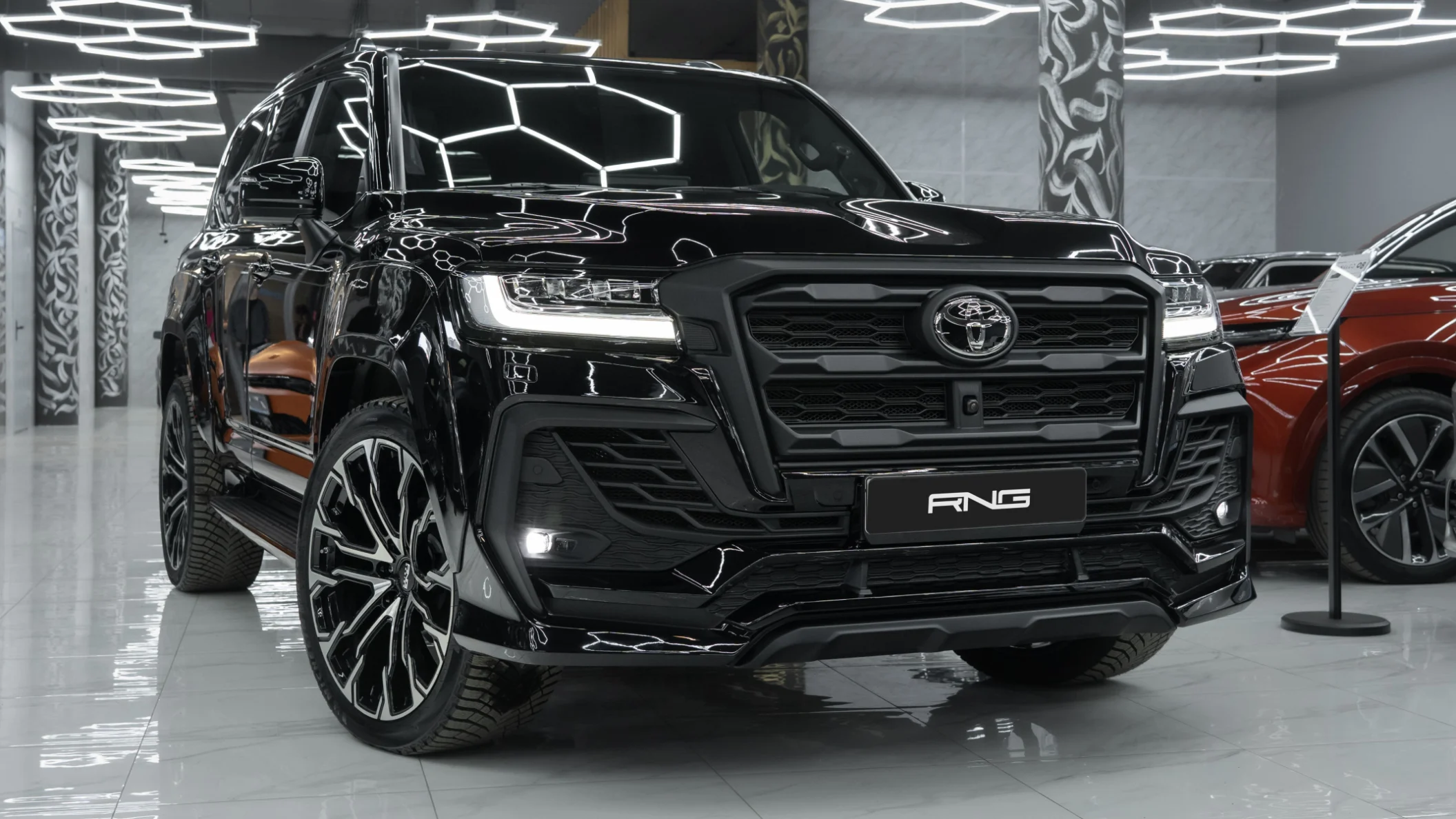 Передний бампер для Toyota Land Cruiser 300