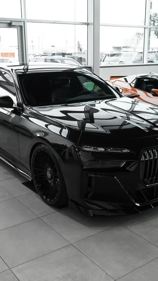 Губа переднего бампера для BMW 7 G70