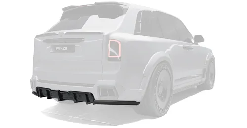 Карбоновый Задний Диффузор со Стоп-сигналами для Rolls-Royce Cullinan Series II