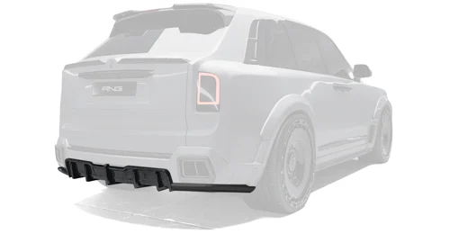 Карбоновый Задний Диффузор со Стоп-сигналами для Rolls-Royce Cullinan Series II